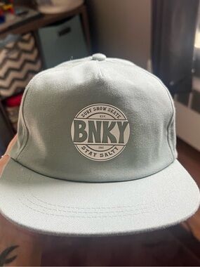 Binky bro Kids' Sage Green Snapback Hat